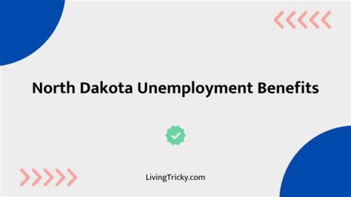How much do you get for unemployment in North Dakota?