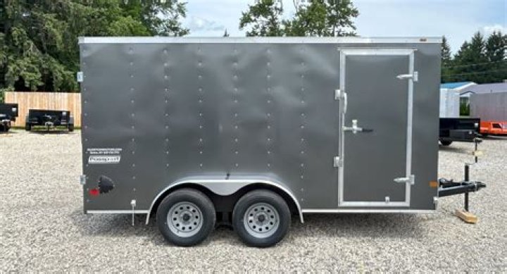 How much does a 6 x 14 enclosed trailer weigh?