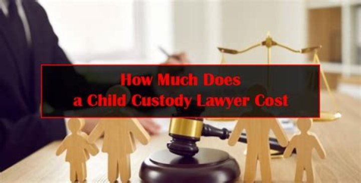 How much does a child custody lawyer cost in Texas?