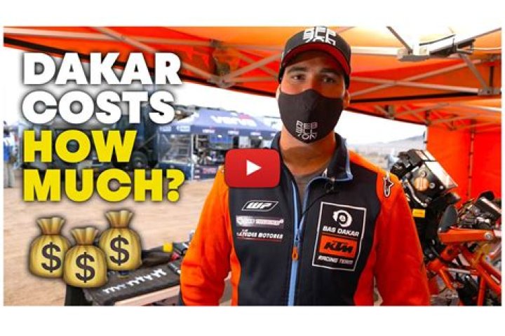 How much does a Dakar Rally car cost?