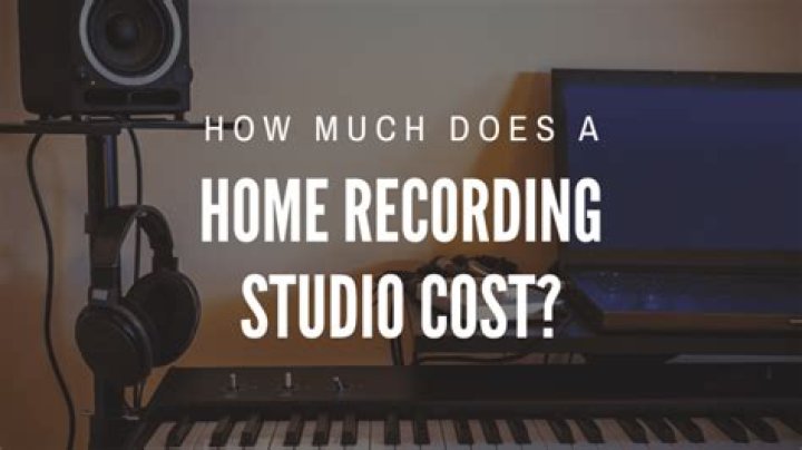 How much does a recording studio cost UK?