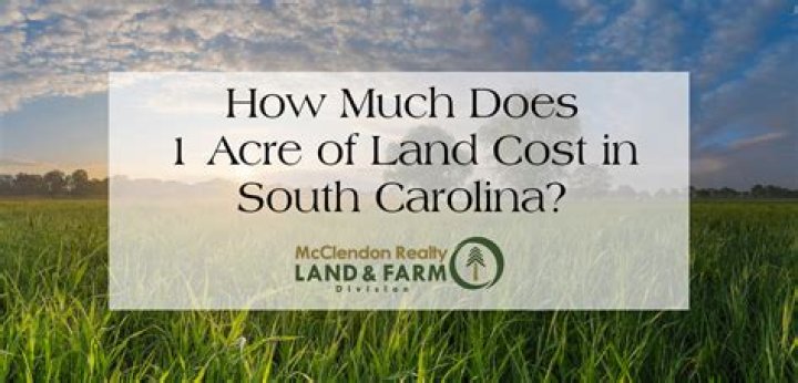 How much does an acre of land cost in Scotland?