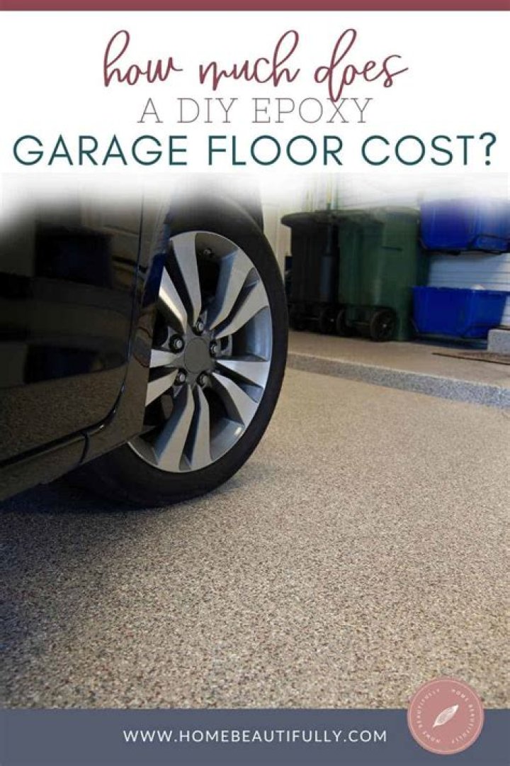 How much does an epoxy garage floor cost?
