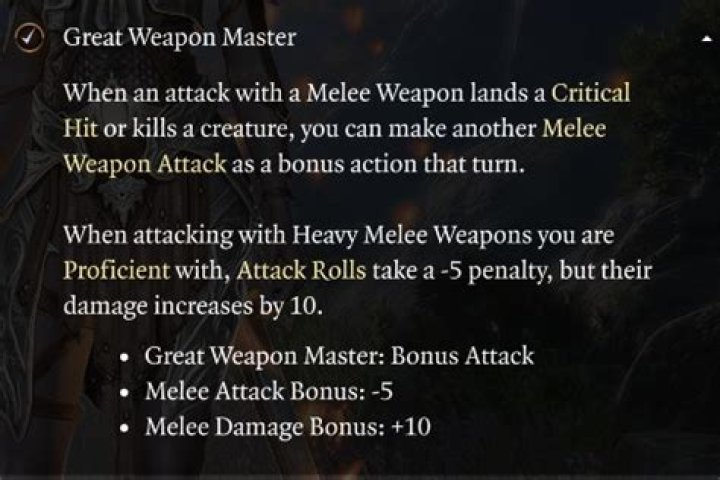 How much does great weapon master increase damage?