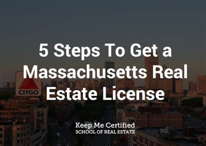 How much does it cost to get a Massachusetts real estate license?