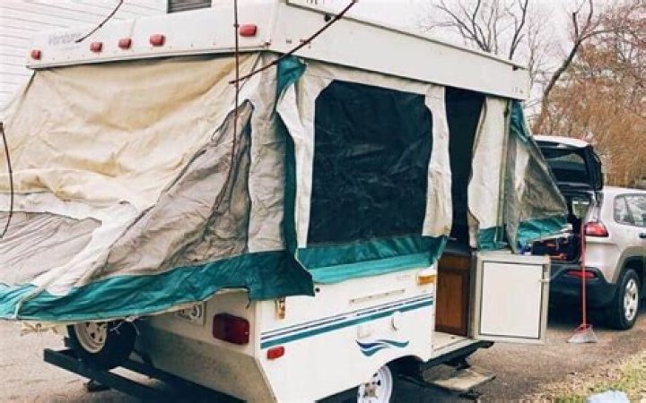 How much does it cost to replace a canvas on a pop-up camper?