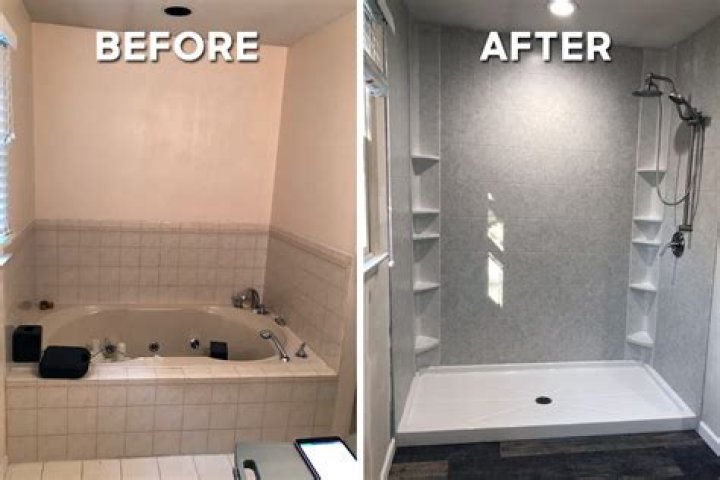 How much does it cost to replace a garden tub with a shower?