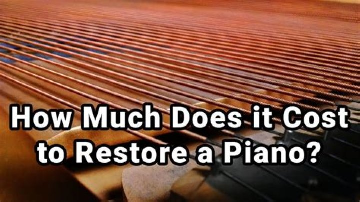 How much does it cost to restore a player piano?