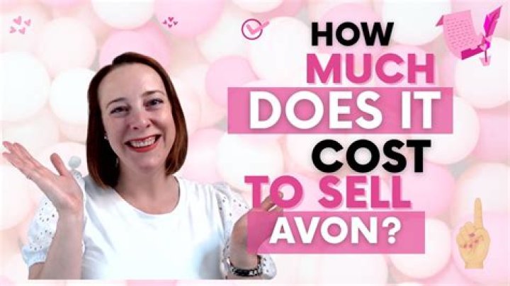 How much does it cost to sell Avon?