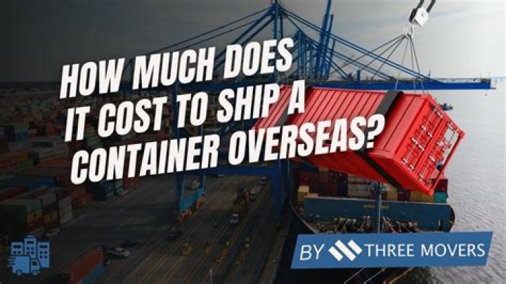 How much does it cost to ship a container to UK?