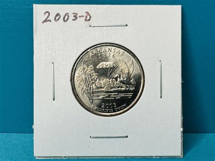 How much is a 2003 Arkansas state quarter worth?