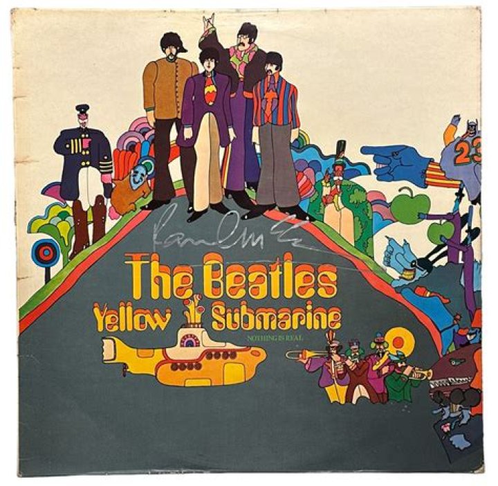 How much is a Beatles Yellow Submarine album worth?