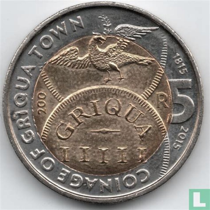 How much is a coinage of griqua town worth?