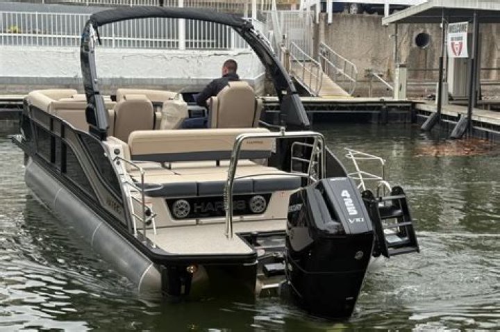 How much is a Harris V270 pontoon boat?