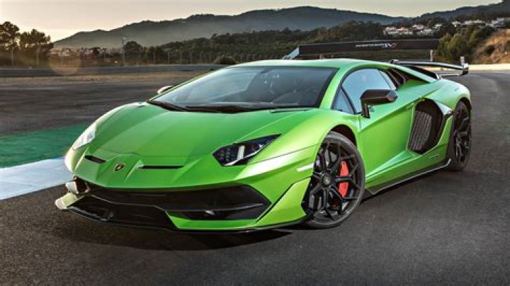 How much is a Lamborghini Aventador brand new?