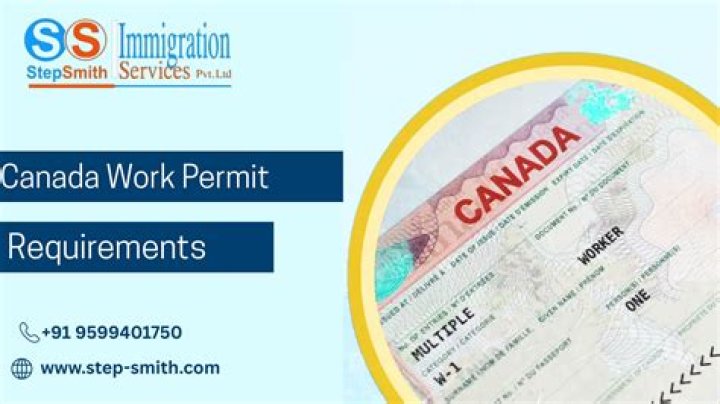 How much is a work permit in Canada?