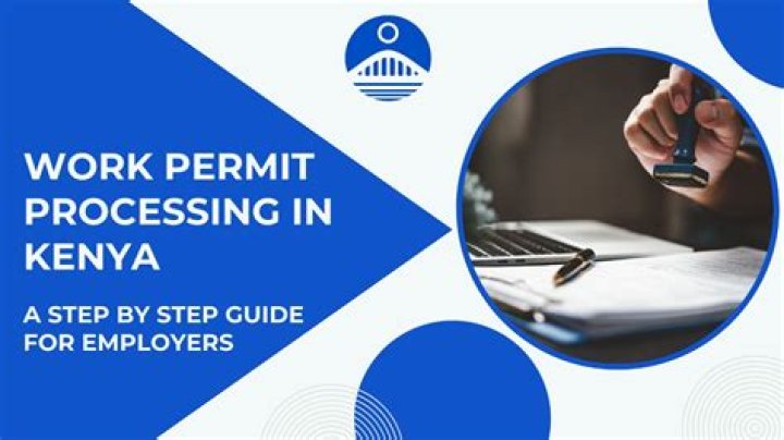 How much is work permit in Kenya?