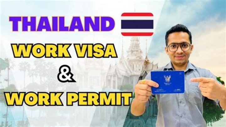 How much is work permit in Thailand?
