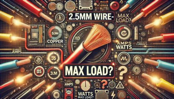 How much load can a 1 sq mm wire take?
