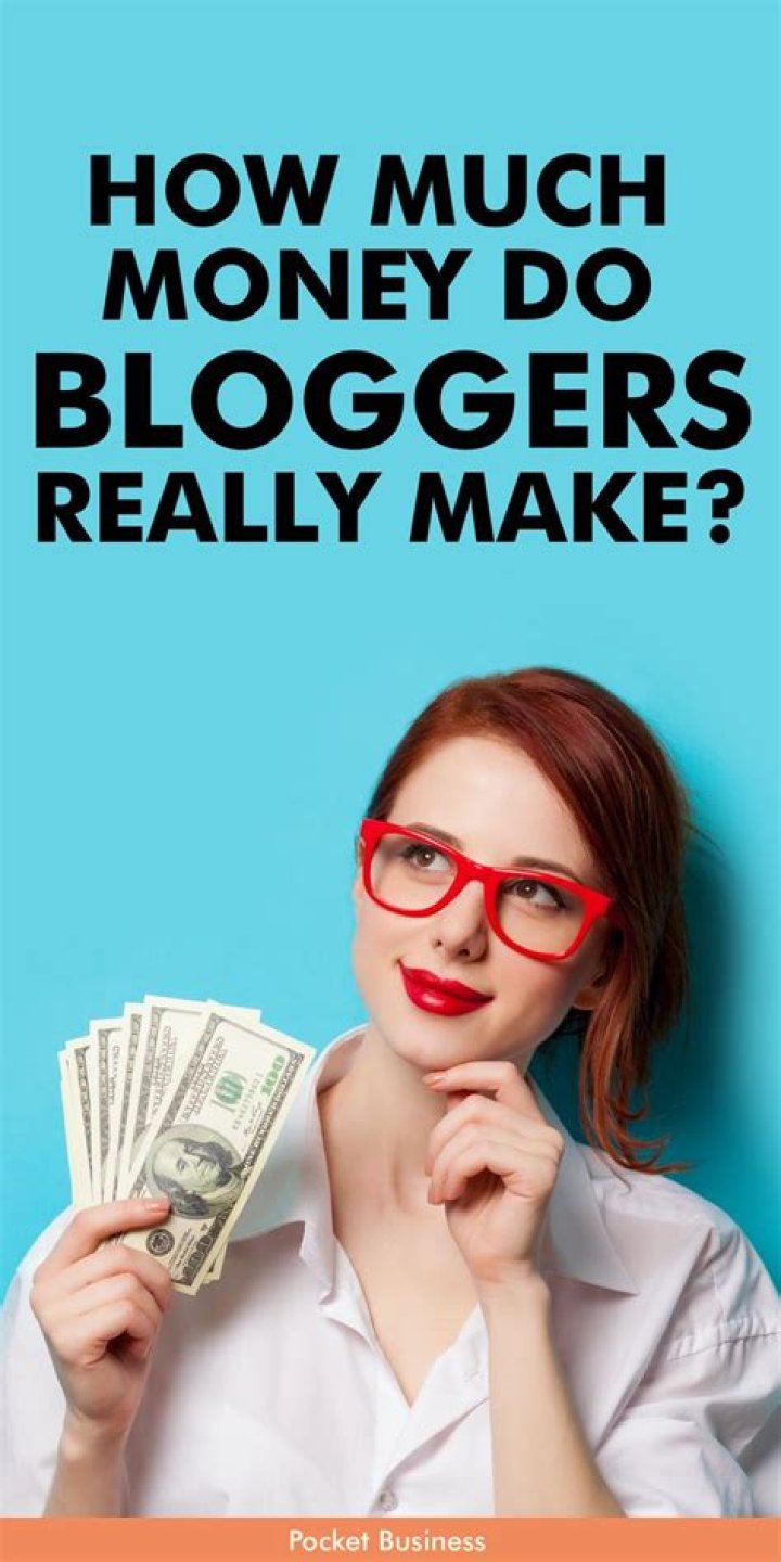 How much money do bloggers really make?