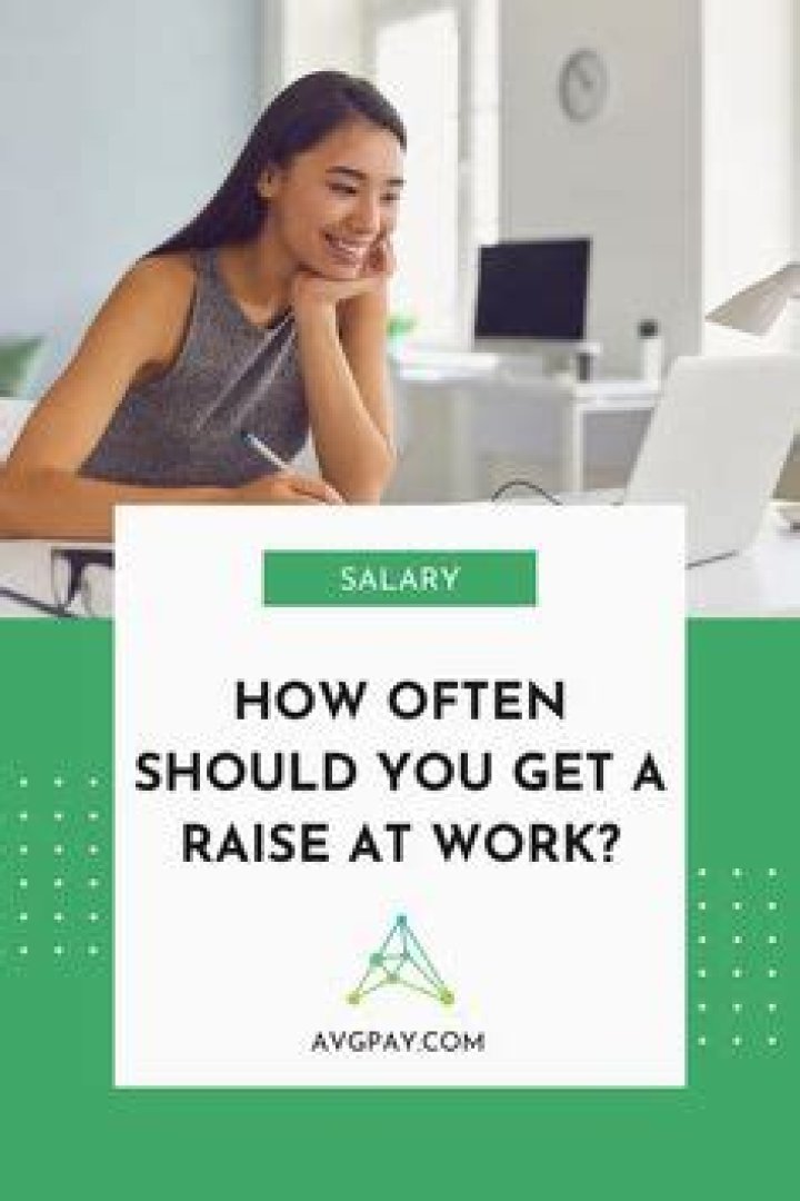 How often should you get a raise at work?
