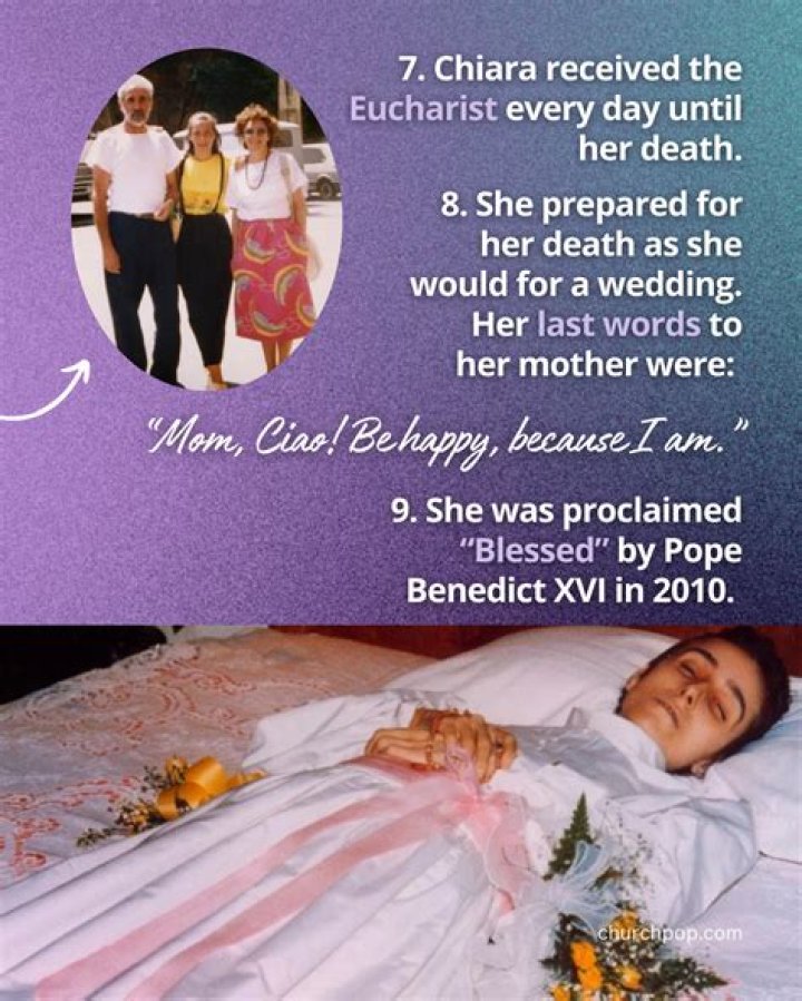 How old was Chiara Luce Badano when she died?