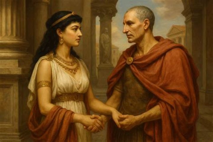 How old was Mark Antony when he married Cleopatra?
