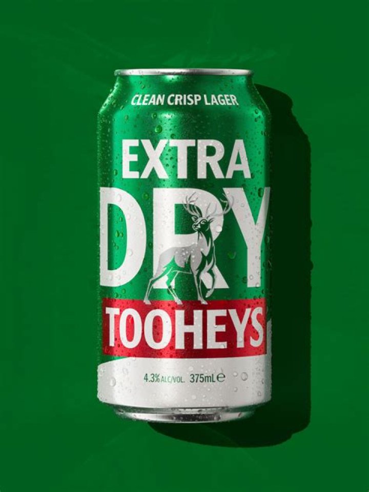 How strong is Tooheys Extra Dry?