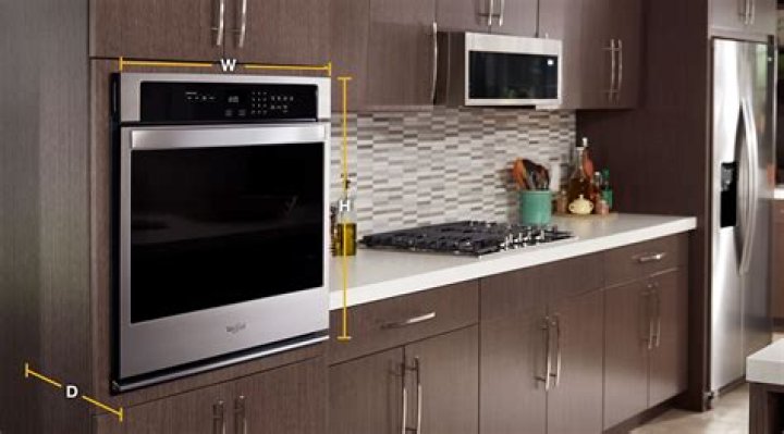 How tall is a single wall oven?