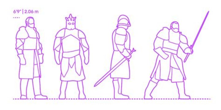 How tall is Gregor clegane?