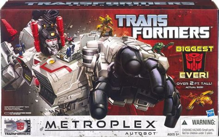 How tall is Metroplex toy?