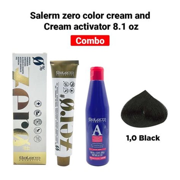 How to mix salerm hair color?