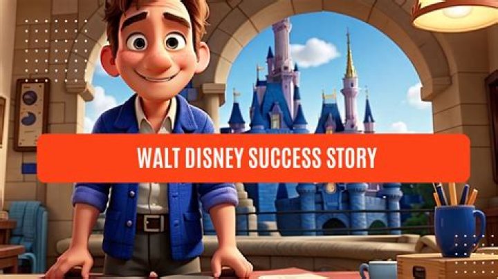 How was Walt Disney successful?