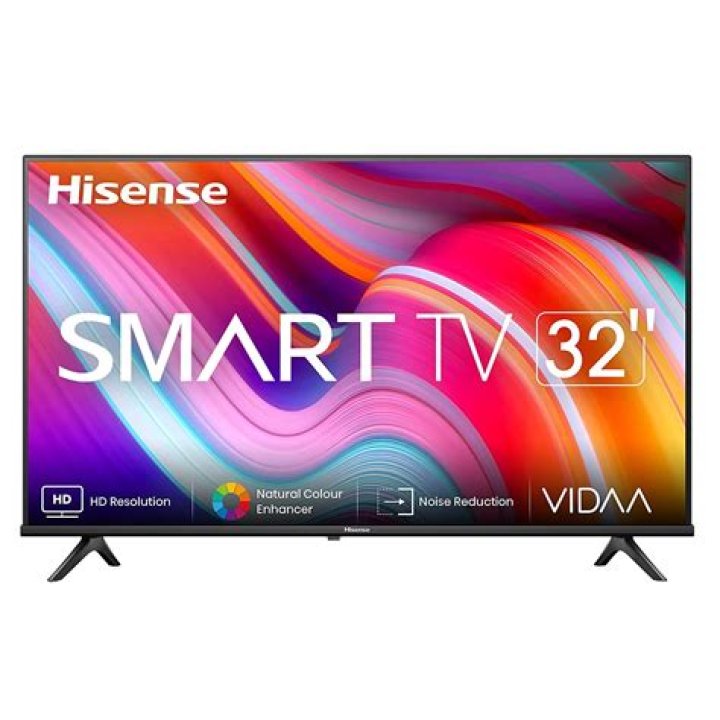 How wide is a 32 inch Hisense TV?