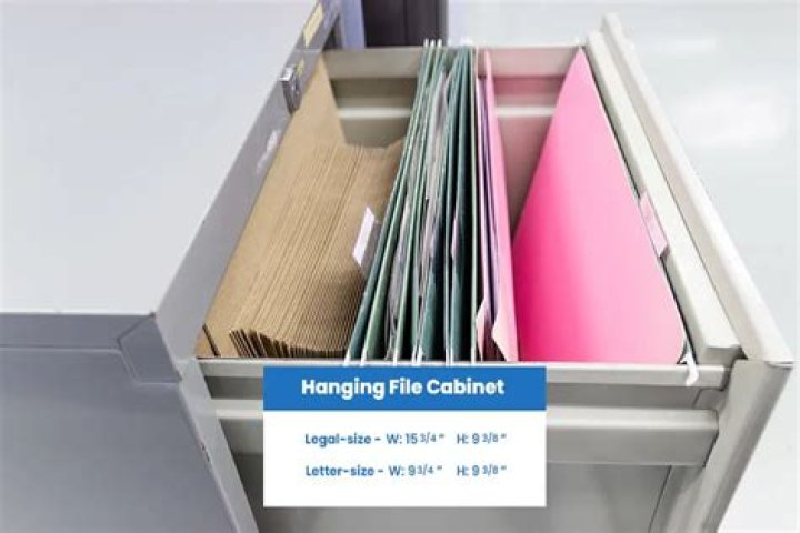 How wide is a hanging file folder?