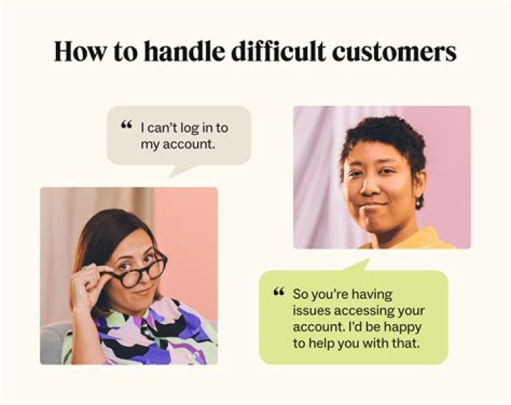 How you will handle irritated customer?