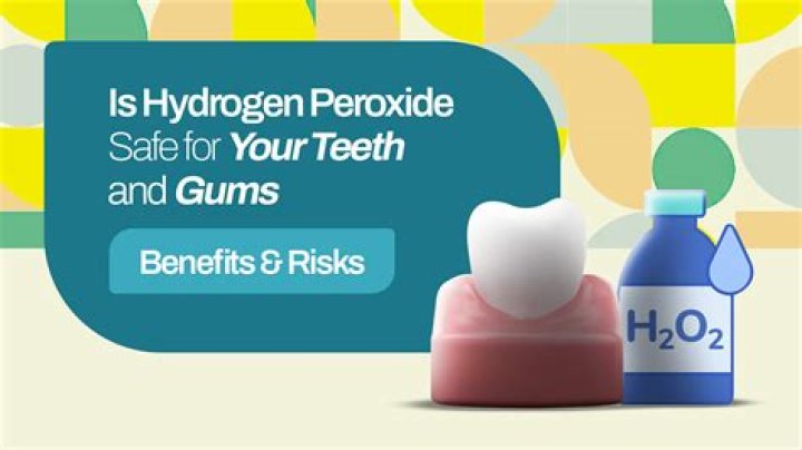 Is 16 hydrogen peroxide safe for teeth?