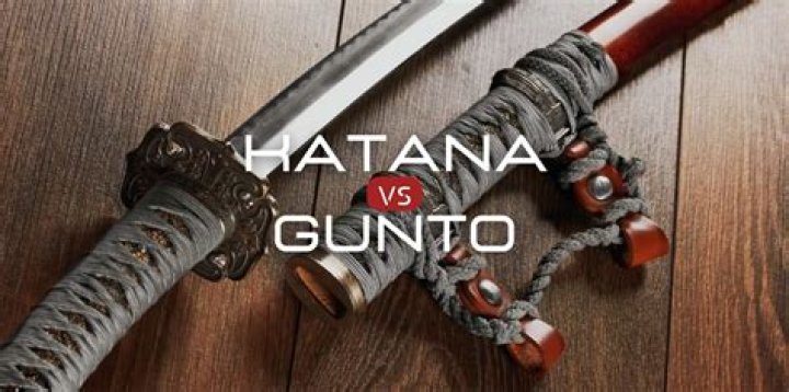 Is a Gunto a katana?