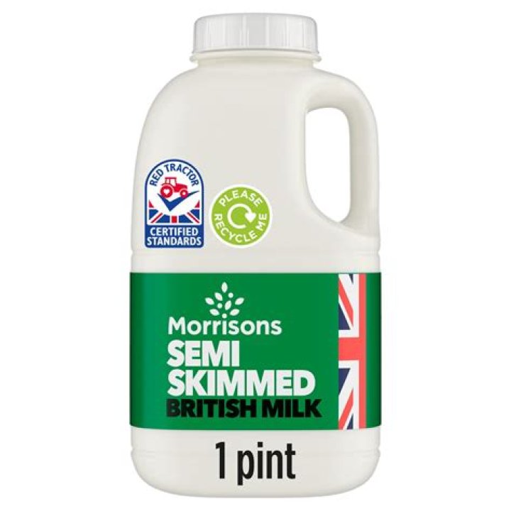 Is a pint of semi-skimmed milk good for you?