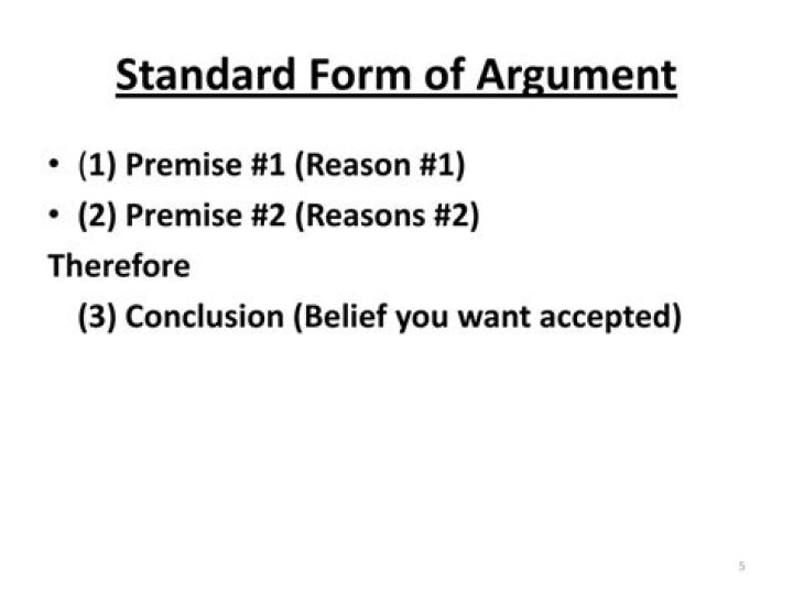 Is argument a form of persuasion?