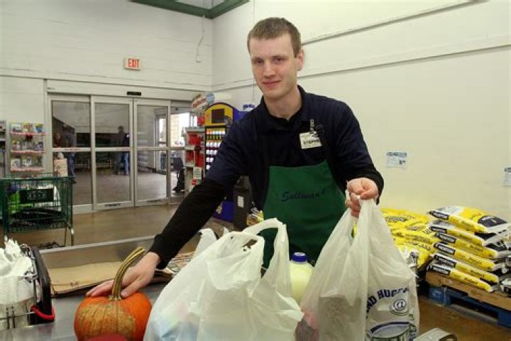 Is being a grocery store bagger hard?