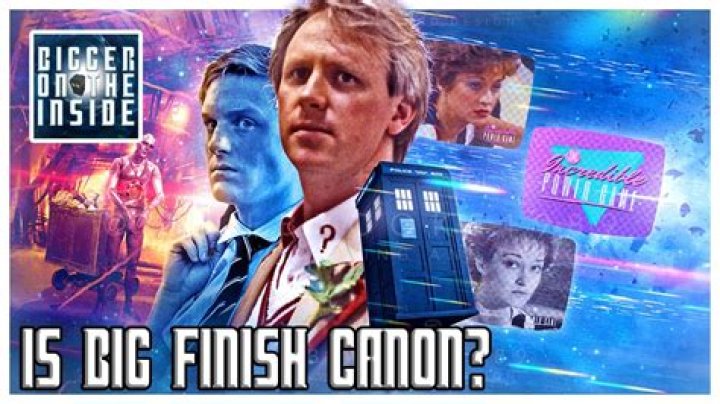Is Big Finish Doctor Who canon?