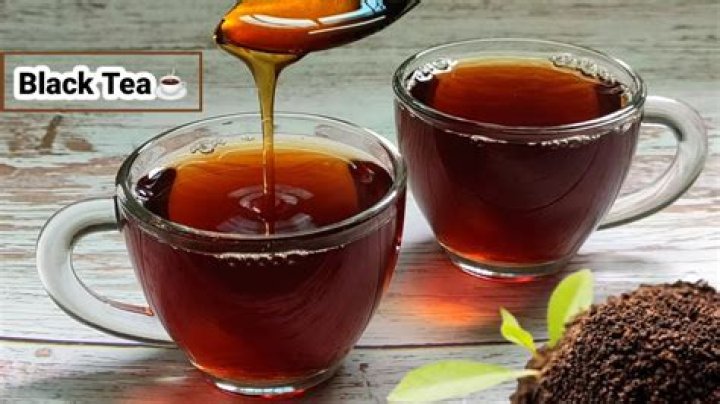 Is black tea high in acid?
