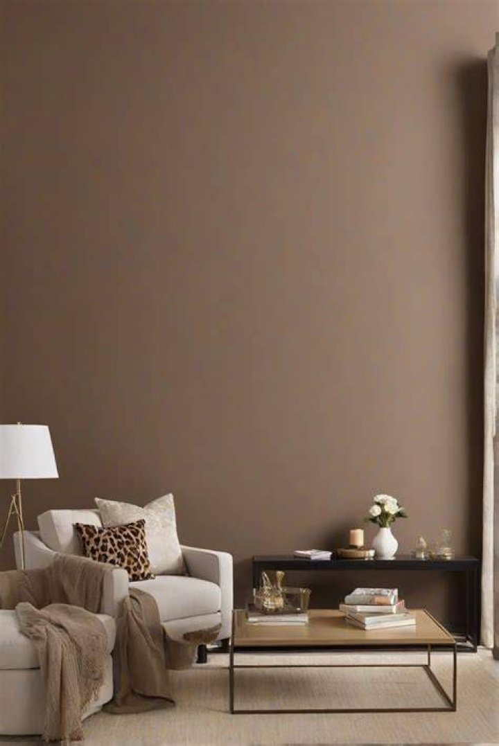 Is brown a good Colour for a living room?