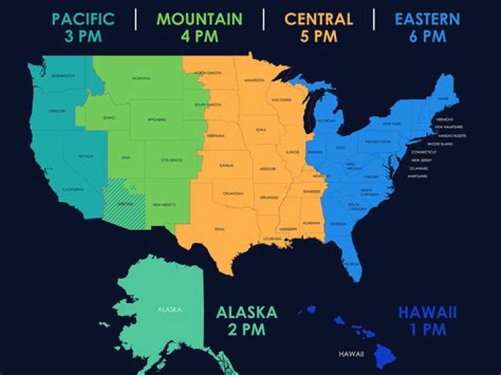 Is California 3 hours ahead of the East Coast?