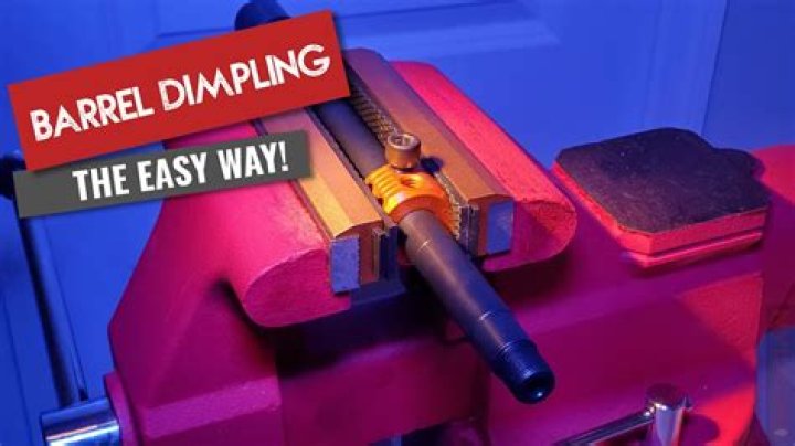 Is dimpling a barrel necessary?