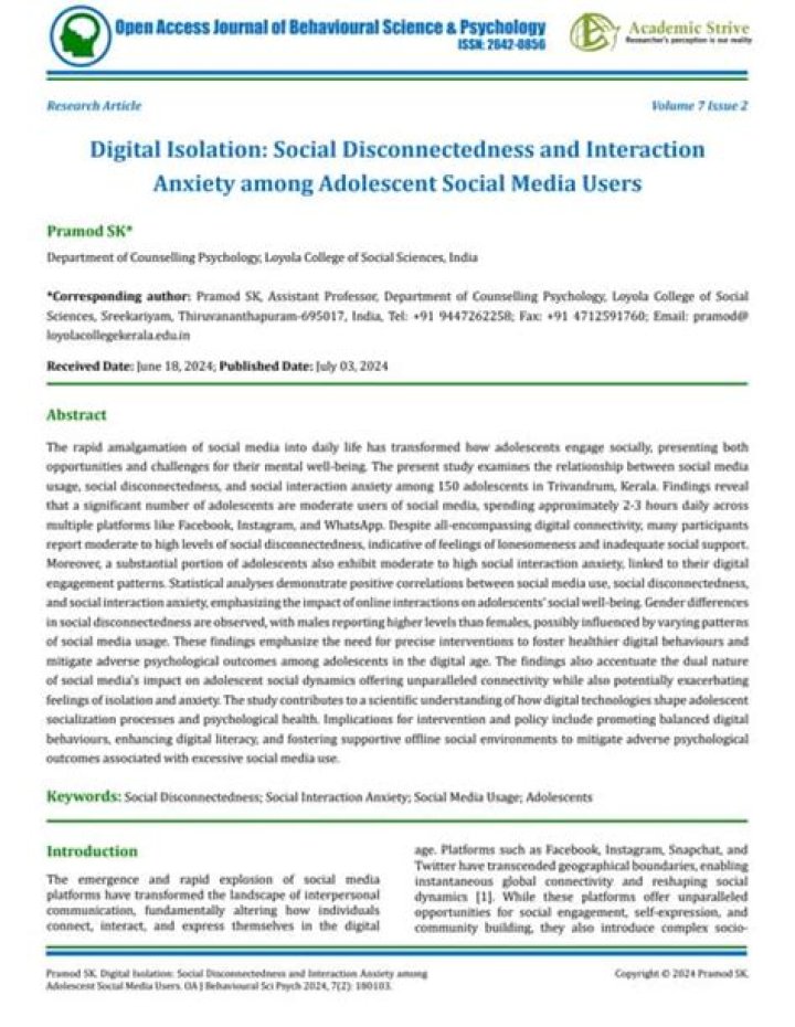 Is disconnectedness a word?