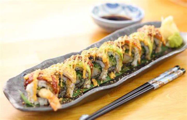 Is Dragon sushi roll healthy?
