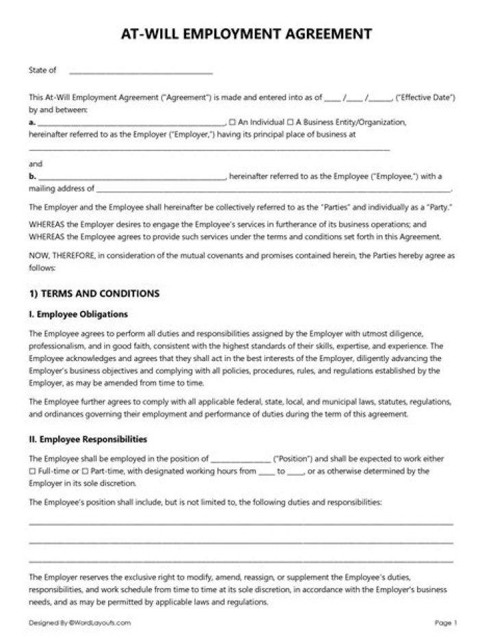 Is employment at will legal in Canada?