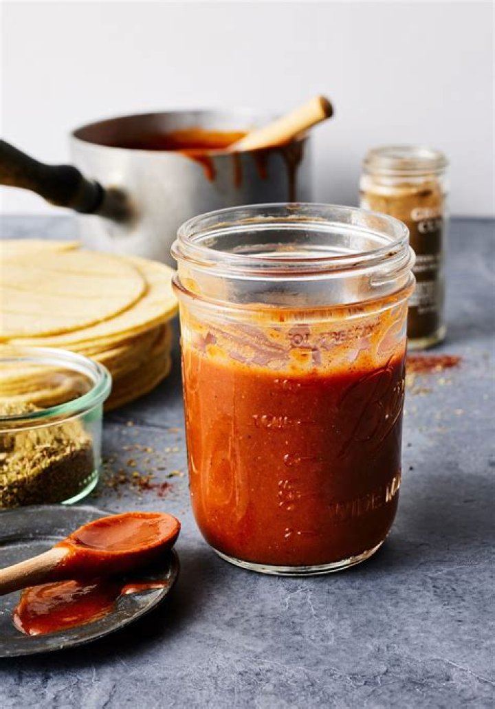 Is enchilada sauce made from tomatoes?
